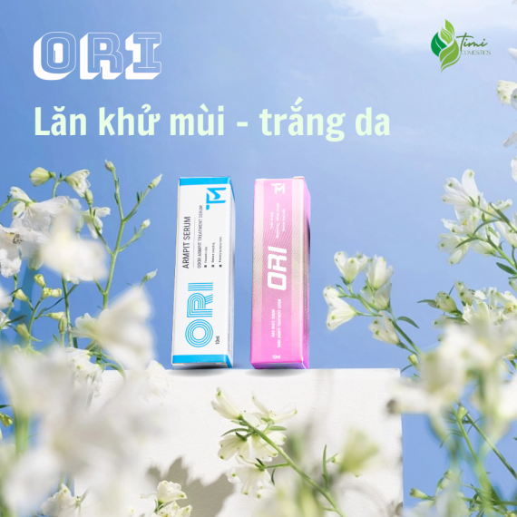 COMBO Sản phẩm serum lăn nách khử mùi- trắng da ORI Chăm sóc toàn diện cho vẻ đẹp của bạn