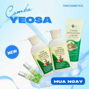 Bộ sản phẩm cao cấp YEOSA 6 - Giải pháp chăm sóc da chuyên biệt dành riêng cho da gặp tình trạng mụn cơ thể.