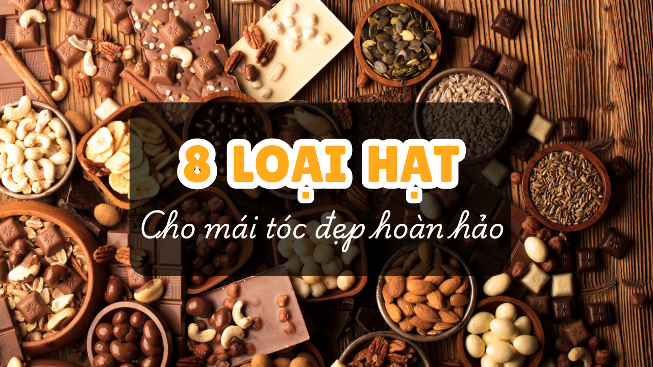 8 LOẠI HẠT CHO MÁI TÓC ĐẸP HOÀN HẢO 8 LOẠI HẠT CHO MÁI TÓC ĐẸP HOÀN HẢO
