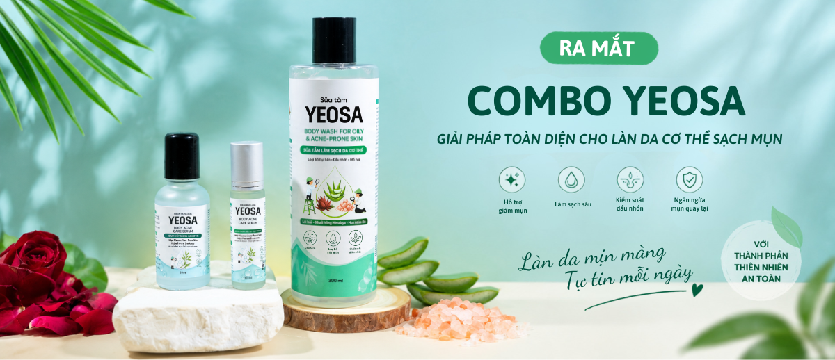 TIMICOSMETICS TRÂN TRỌNG RA MẮT BỘ SẢN PHẨM CHĂM SÓC DA MỤN CƠ THỂ YEOSA THẾ HỆ MỚI - DÀNH RIÊNG CHO THỊ TRƯỜNG VIỆT NAM. TIMICOSMETICS TRÂN TRỌNG RA MẮT BỘ SẢN PHẨM CHĂM SÓC DA MỤN CƠ THỂ YEOSA THẾ HỆ MỚI - DÀNH RIÊNG CHO THỊ TRƯỜNG VIỆT NAM.