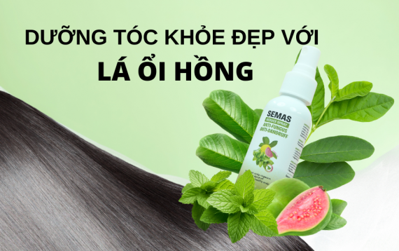 TÓC ĐẸP TỪ LÁ ỔI: BÍ QUYẾT TỰ NHIÊN ĐỂ TÓC MƯỢT MÀ VÀ DA ĐẦU SẠCH