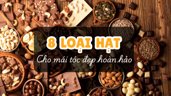8 LOẠI HẠT CHO MÁI TÓC ĐẸP HOÀN HẢO